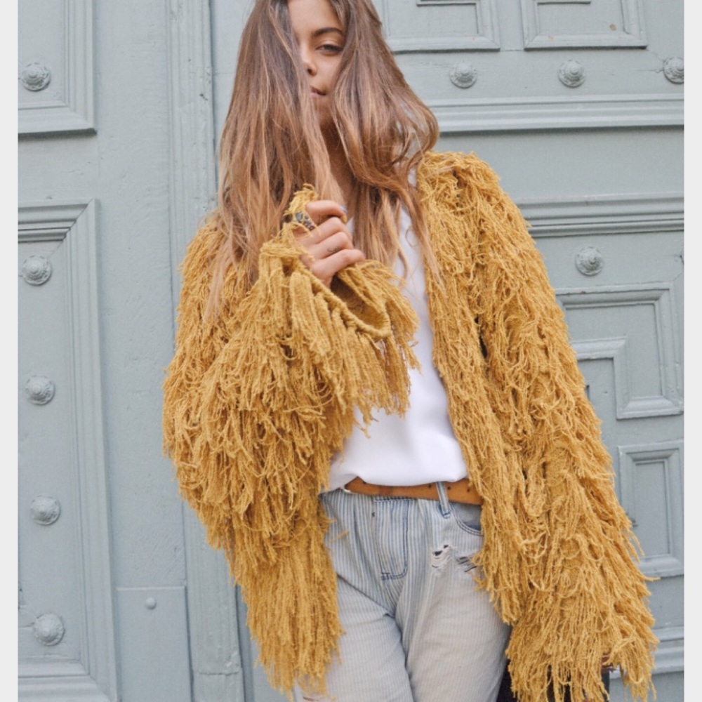 lovers and drifters shaggy jacket